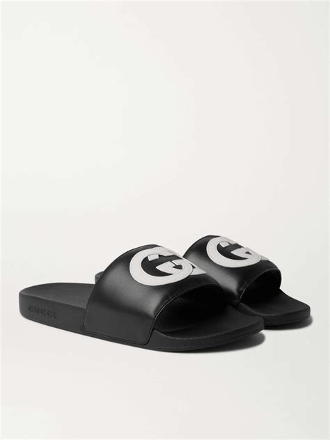 gucci slides mr porter|Gucci slide sandals.